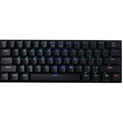Redragon K530 RGB Draconic Wireless Mechanical Gaming Keyboard with Red Switches (Black)