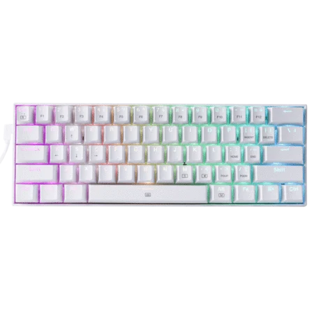 Redragon K630W Dragonborn RGB Mechanical Gaming Keyboard (White)