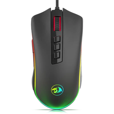 Redragon M711 COBRA RGB Gaming Mouse with 16.8 Million, 10,000 DPI (Black)